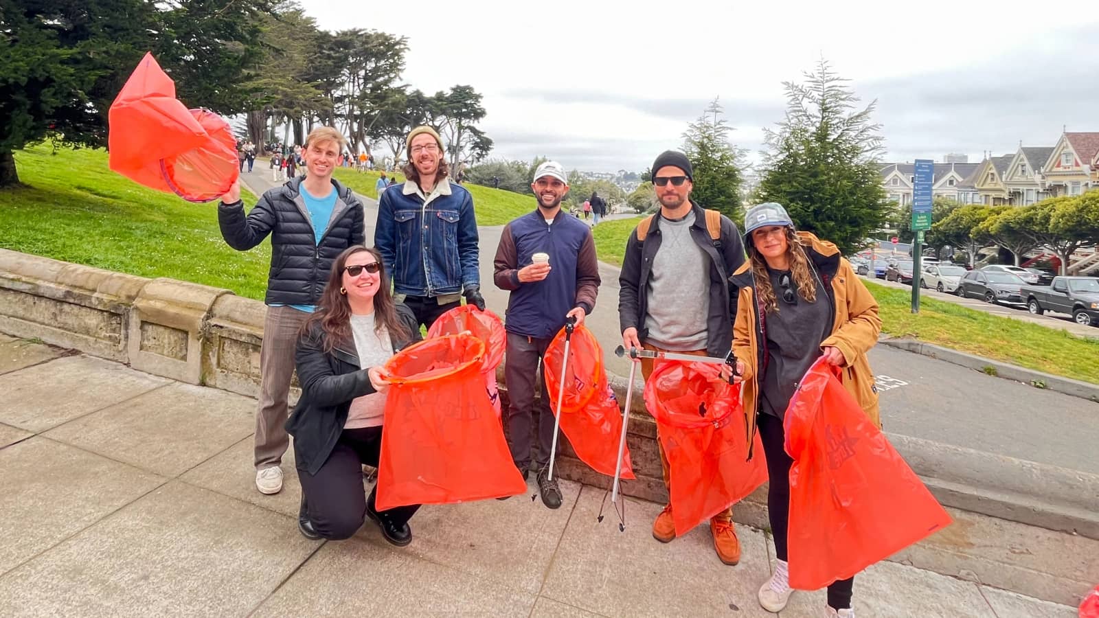 Alamo Square Cleanup