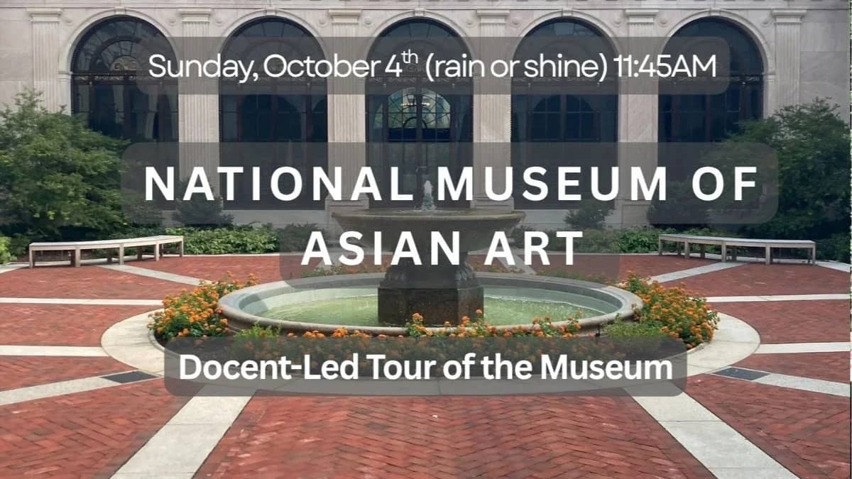 Docent-Led Tour of the National Museum of Asian Art