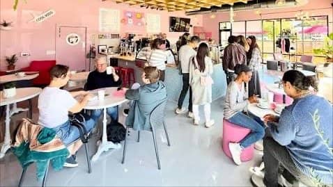 Neon Belly Coffee & Bakery Meetup