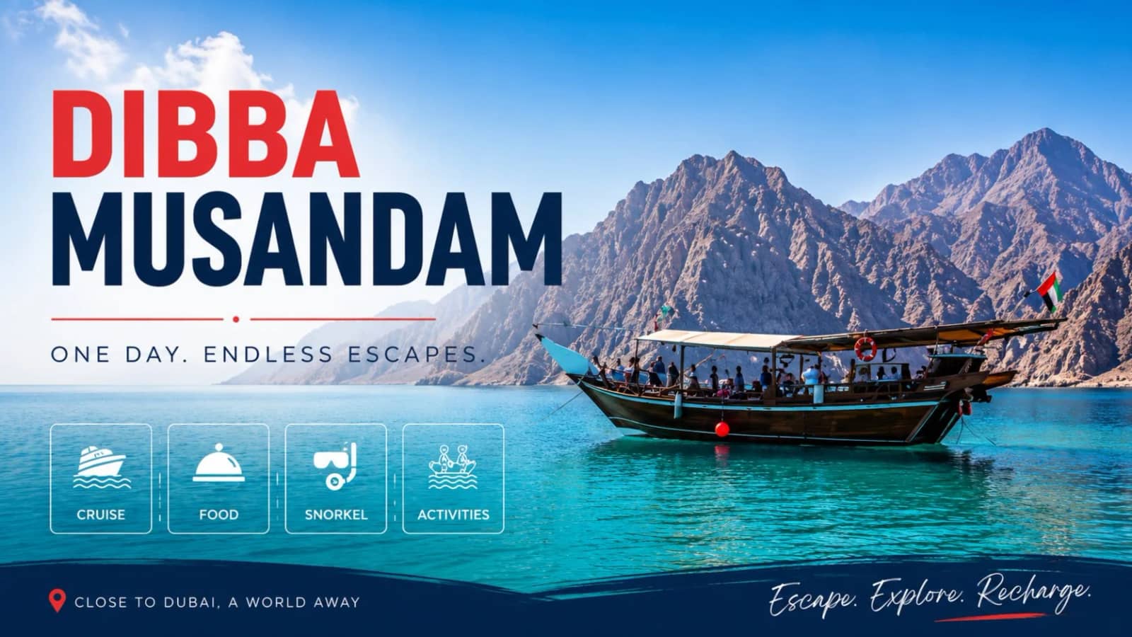 Musandam Blue Waters Escape Experience 🌊