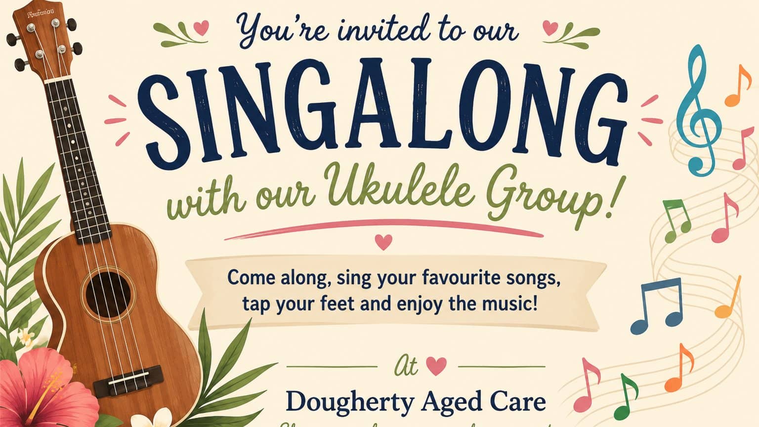 Singalong at Dougherty Aged Care