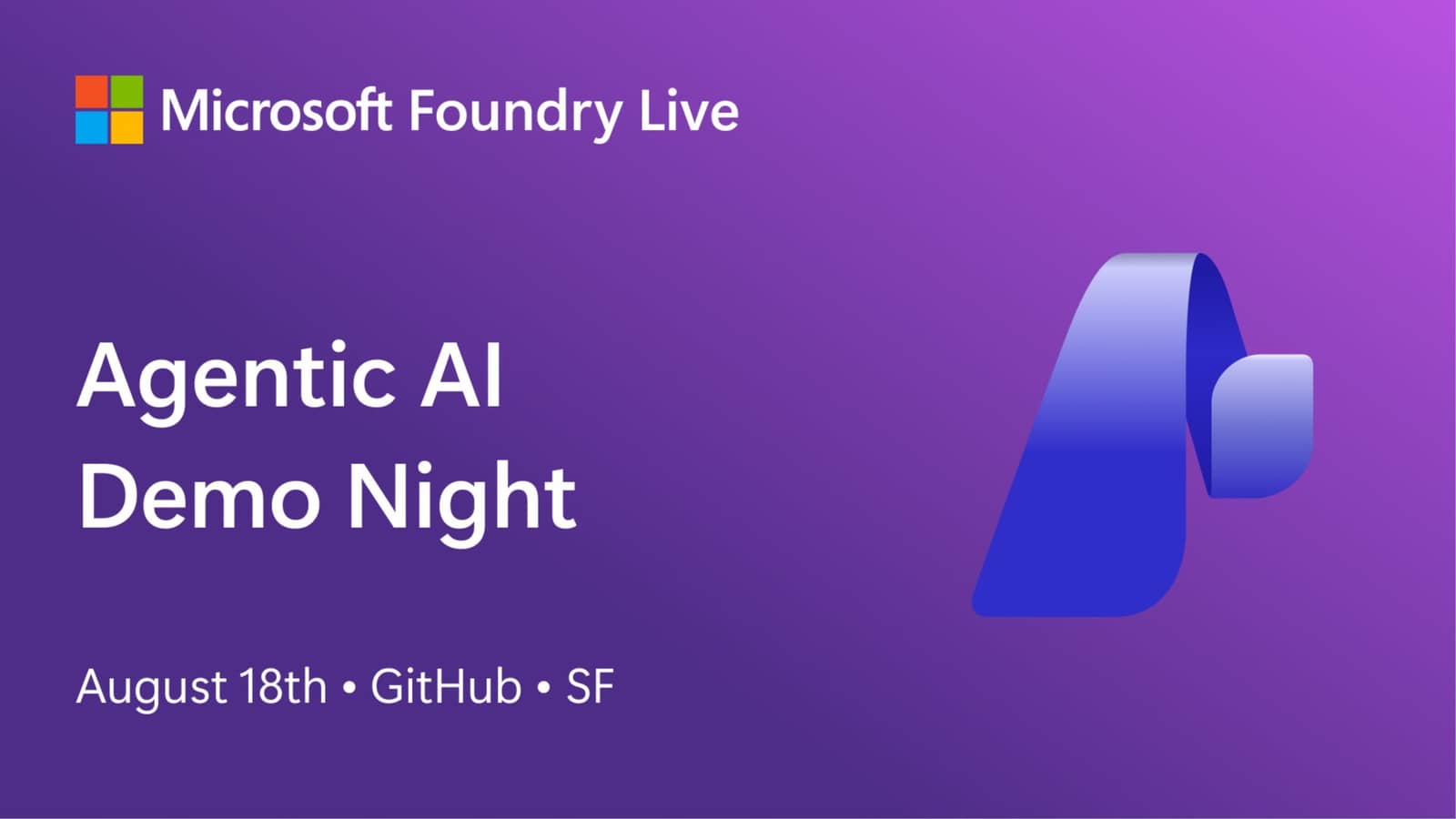 Foundry Live: Agentic AI Demo Night