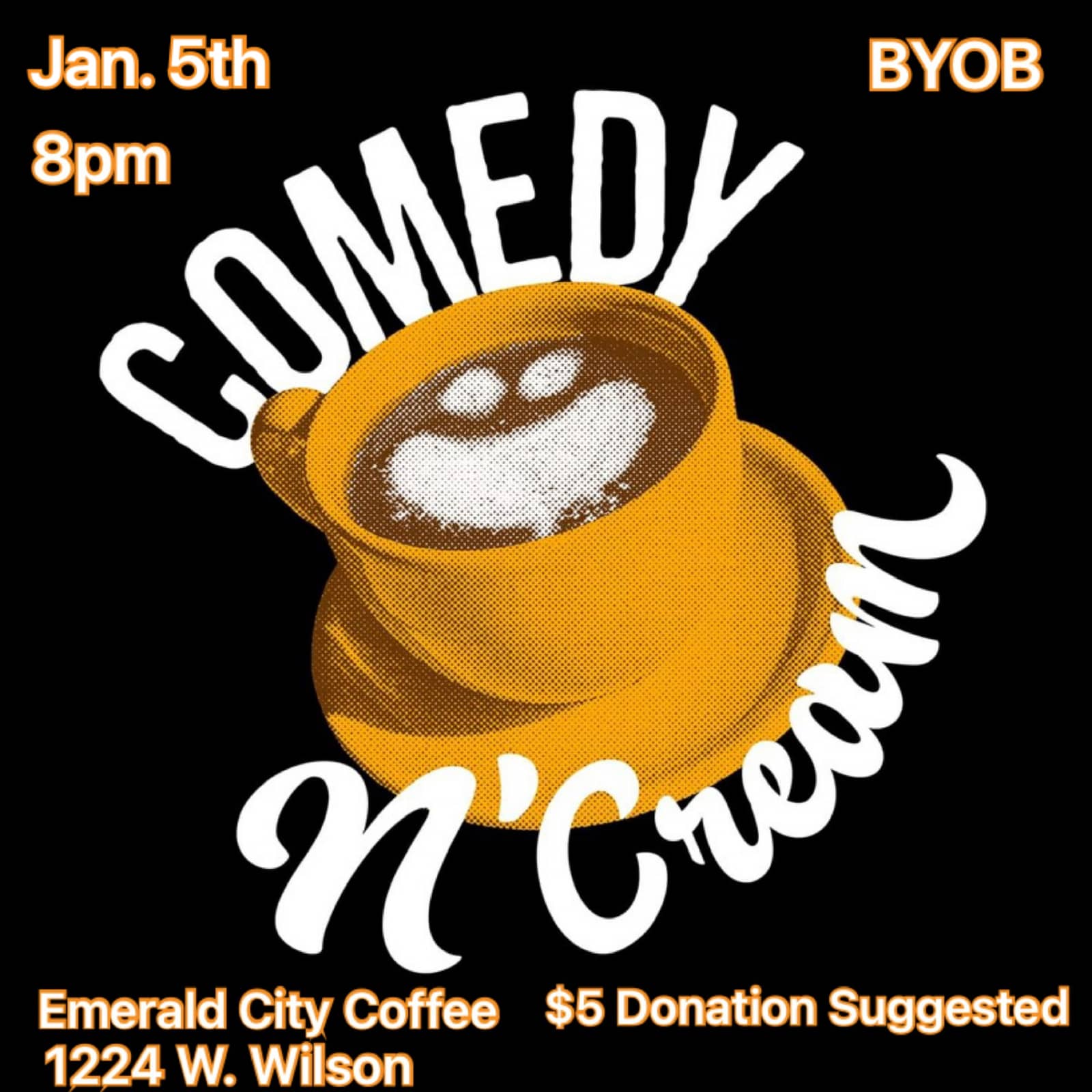 Comedy N’ Cream (Uptown, Chicago)