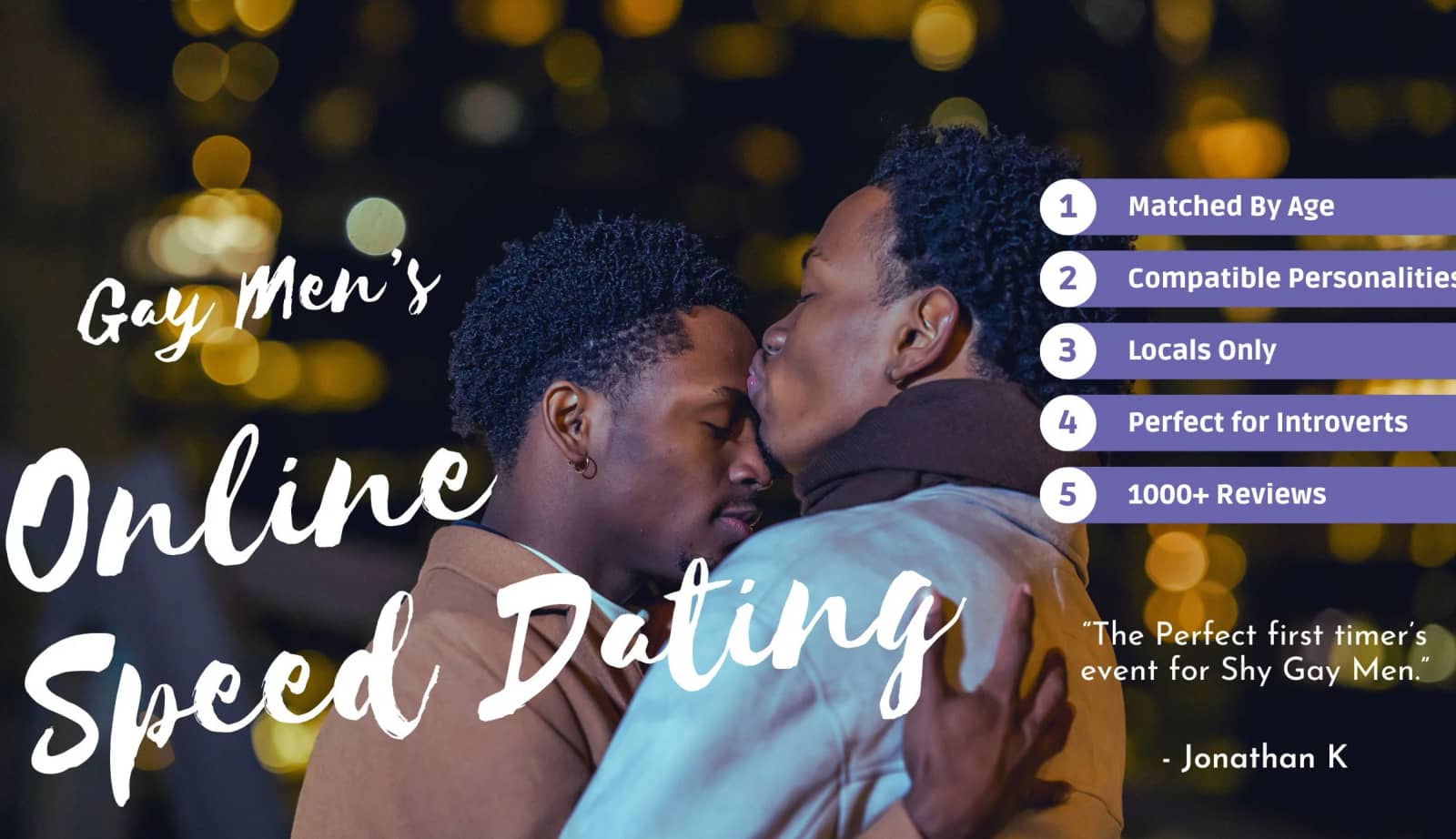 Vancouver Safe Space Gay Speed Dating