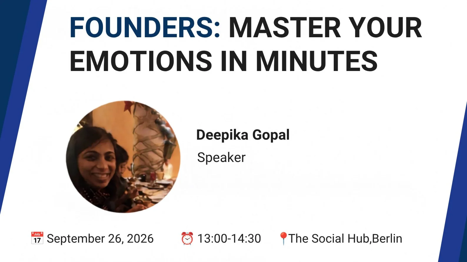 Founders: Master Your Emotions in Minutes
