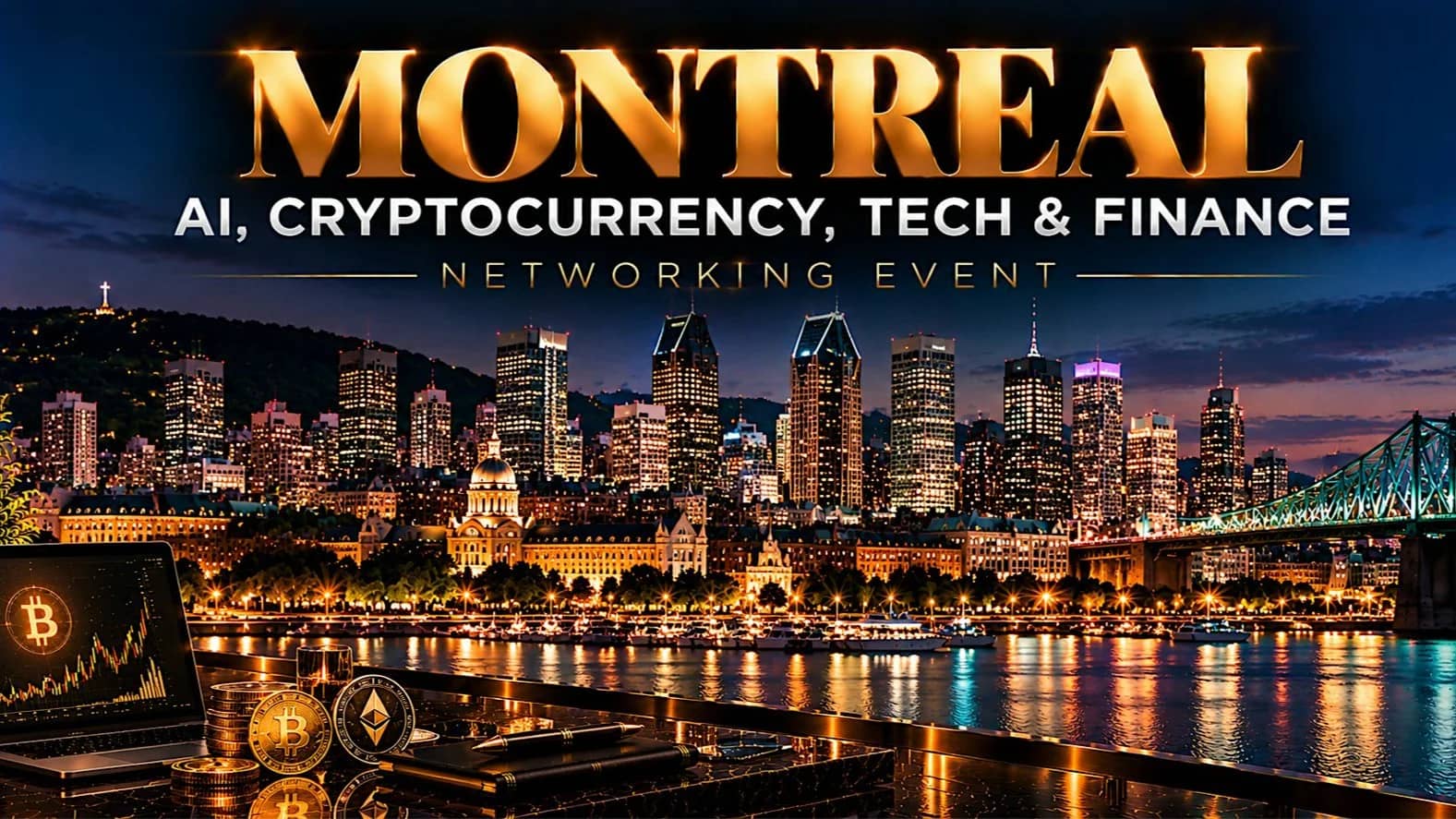 Montreal AI, Cryptocurrency, Tech & Finance Networking Event