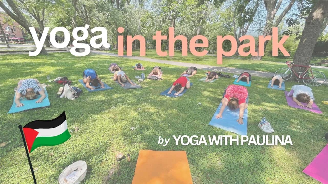Gentle Yoga in the Park (donations for Palest*ne)
