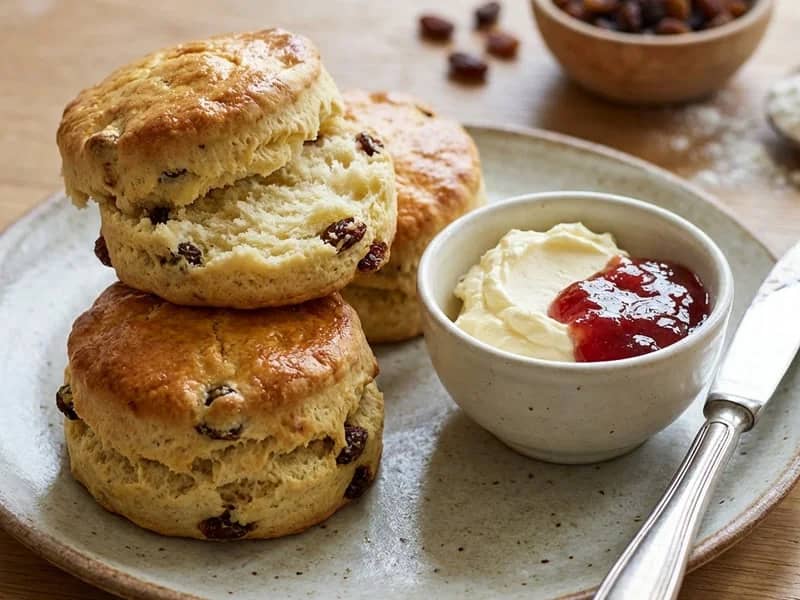Scone Café Nachmittag ☕️ 🥧🍁