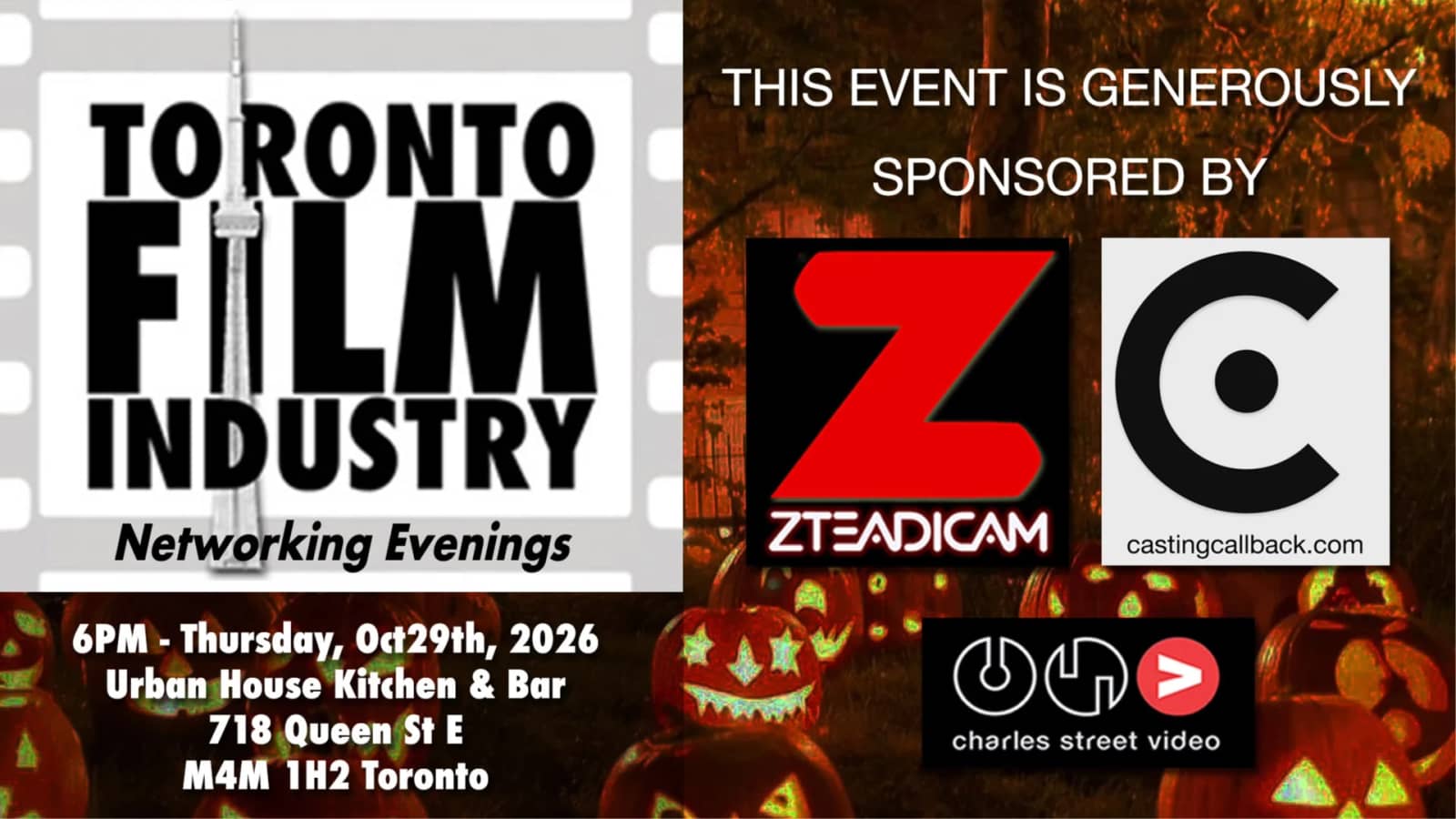 POST TIFF Toronto Film and TV Industry Networking & Social
