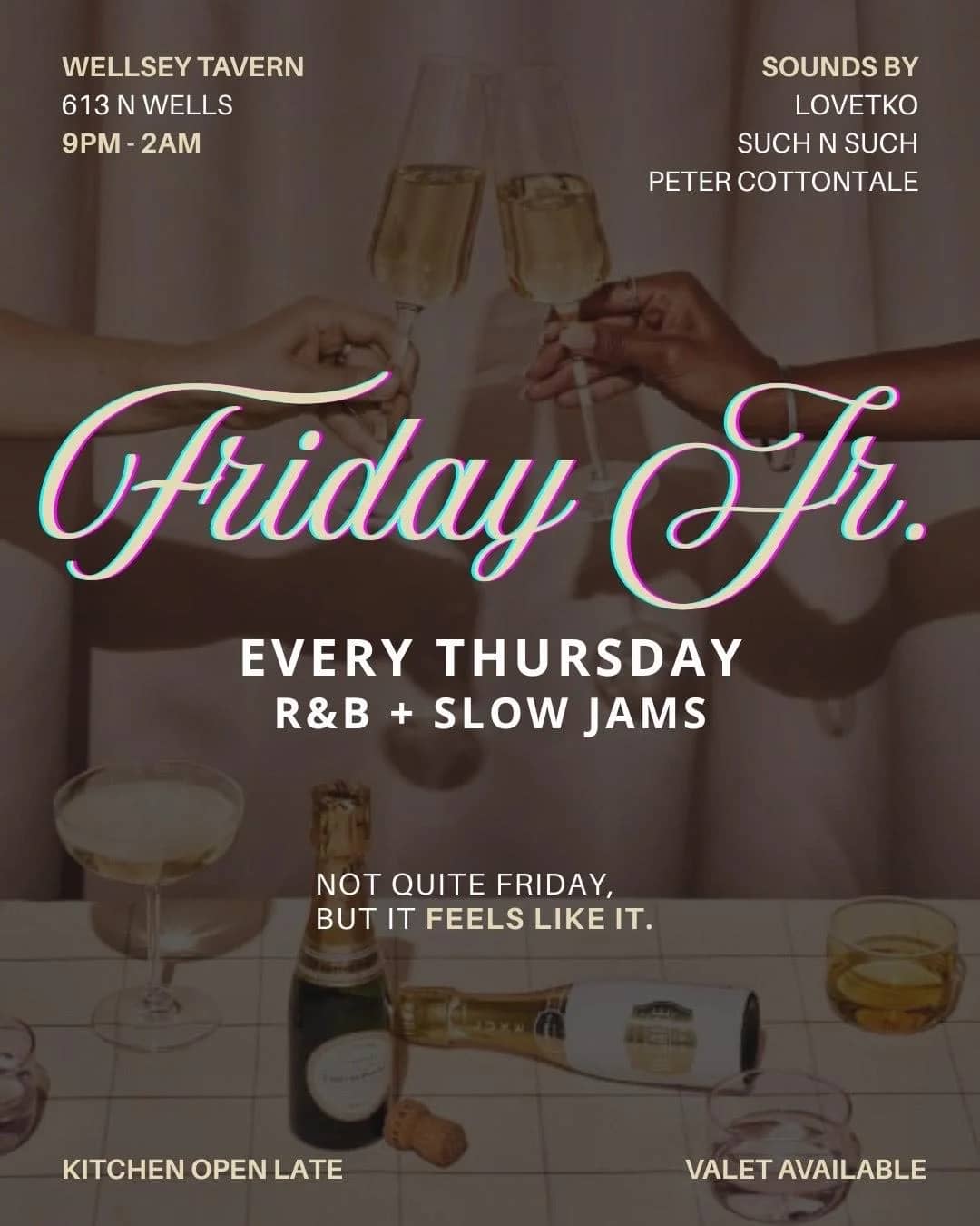 Friday Jr – R&B + Slow Jams