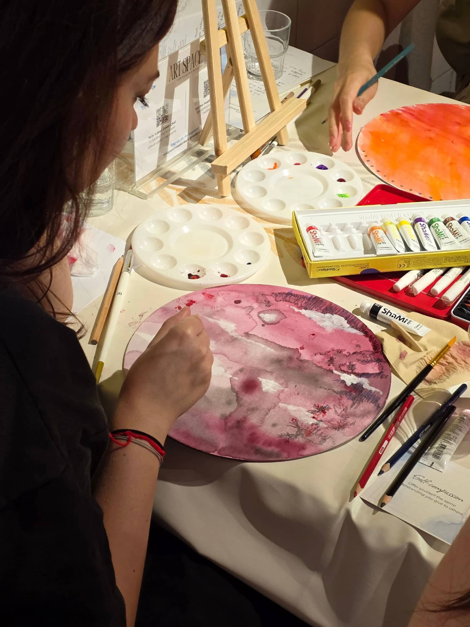 ๐จ Art Workshop โ Watercolor Painting: Love Within (Body, Mind & Spirit)