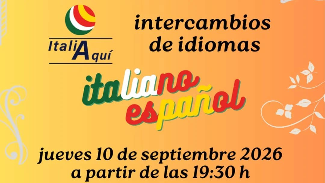 Intercambio italiano – español en Madrid