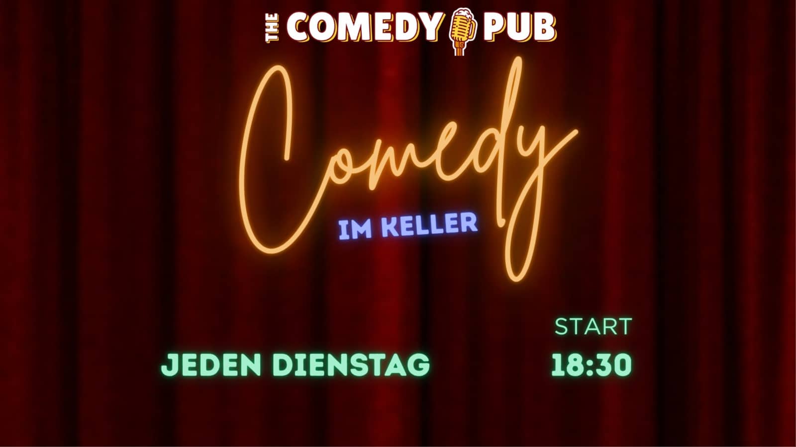 Comedy im Keller – Wiens Underground-Stand-up Open-Mic @TheComedyPub