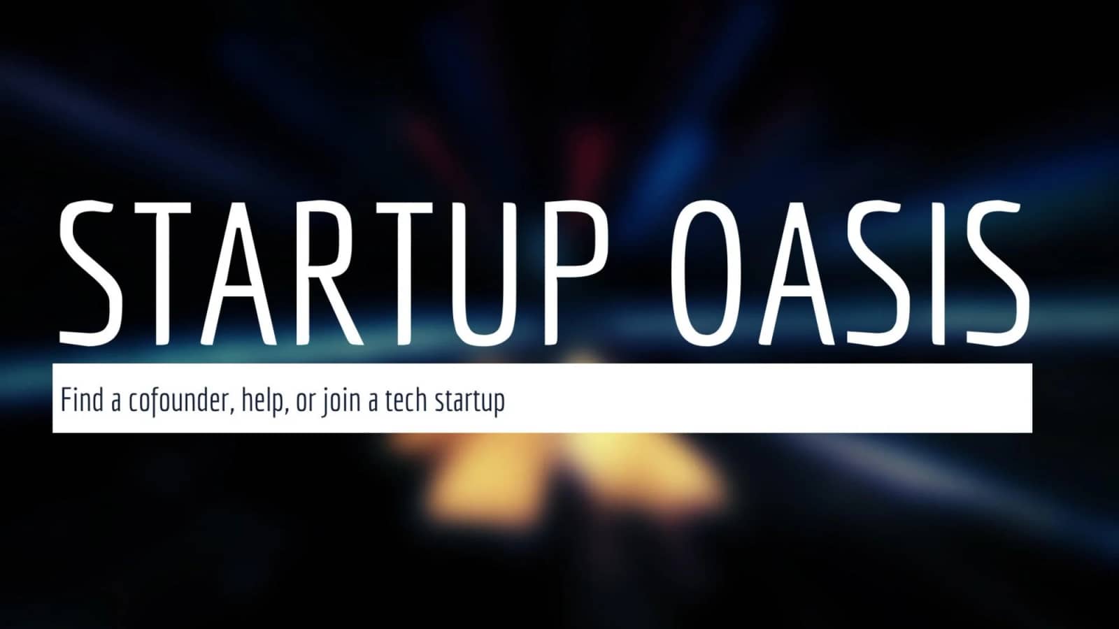 Find a Cofounder Happy Hour: Founders + Tech Professionals