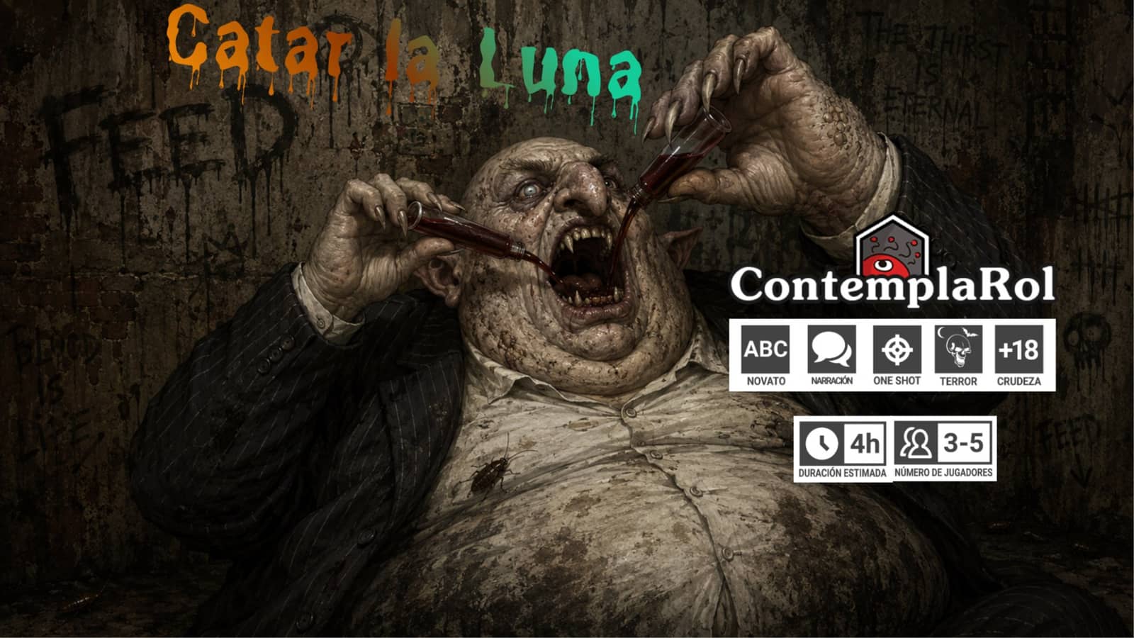 🏠 Vampiro: la Mascarada, Iniciación - Catar la Luna