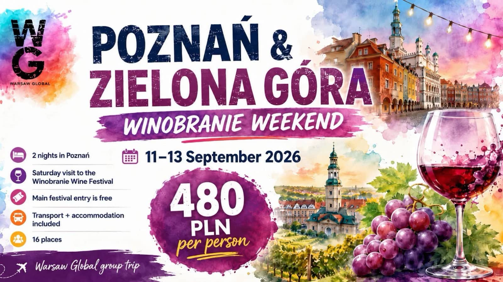 Zielona Góra Wine festival trip