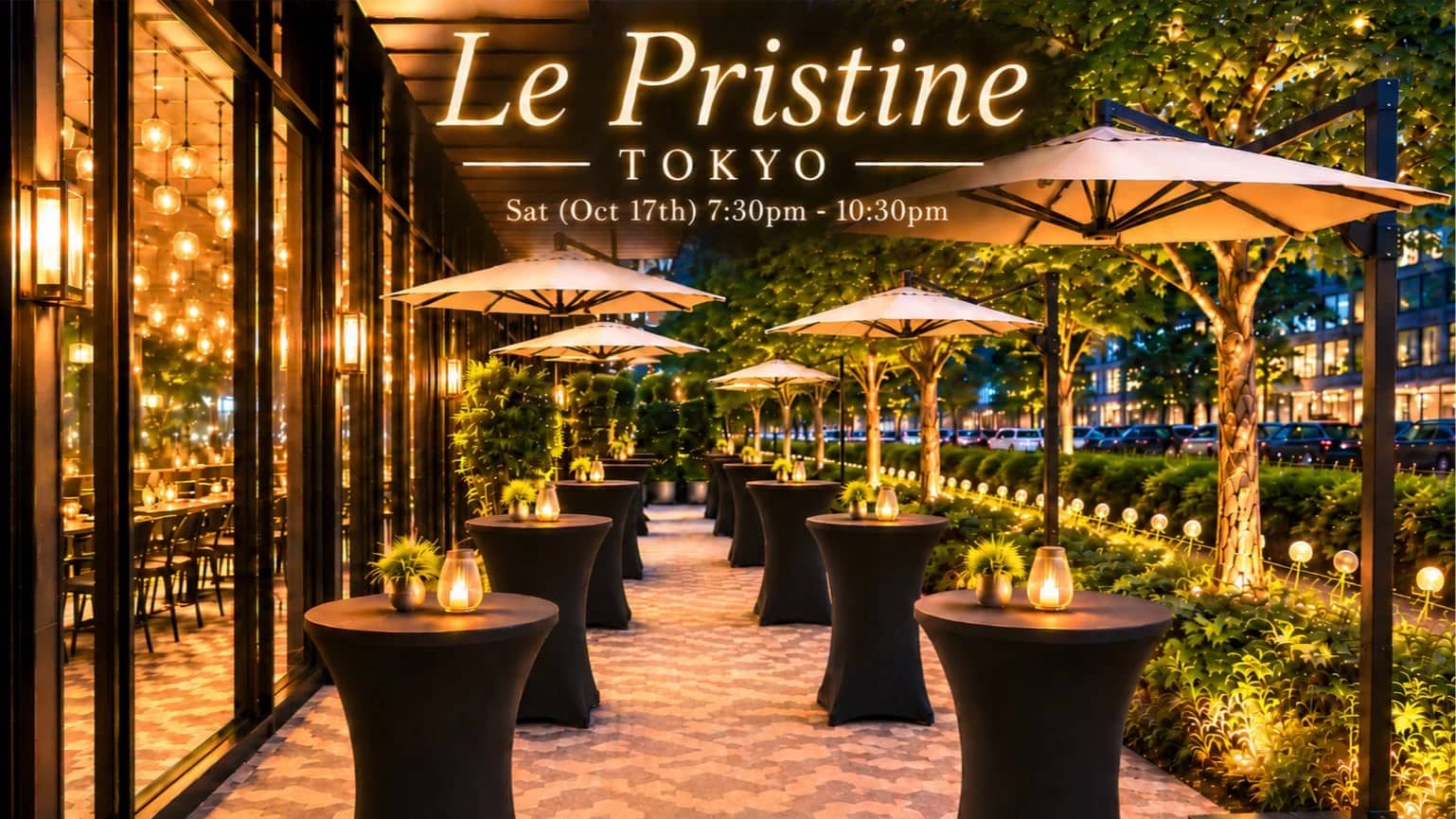 🌇 Stylish Terrace @ Le Pristine Tokyo ✨