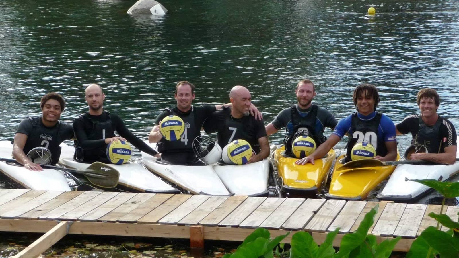 Kayak Polo Games - not for beginners