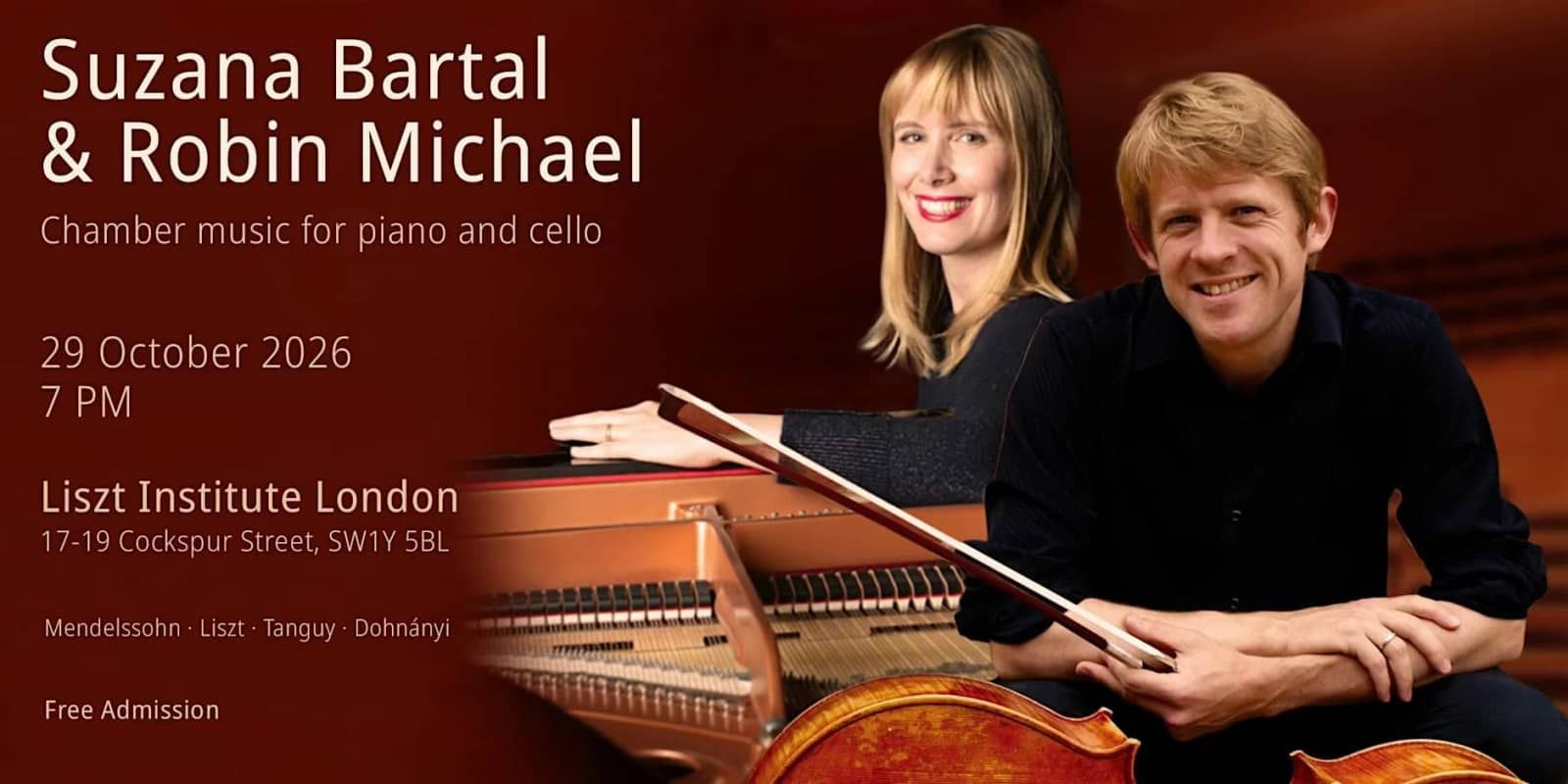 FREE Piano & Cello Recital
