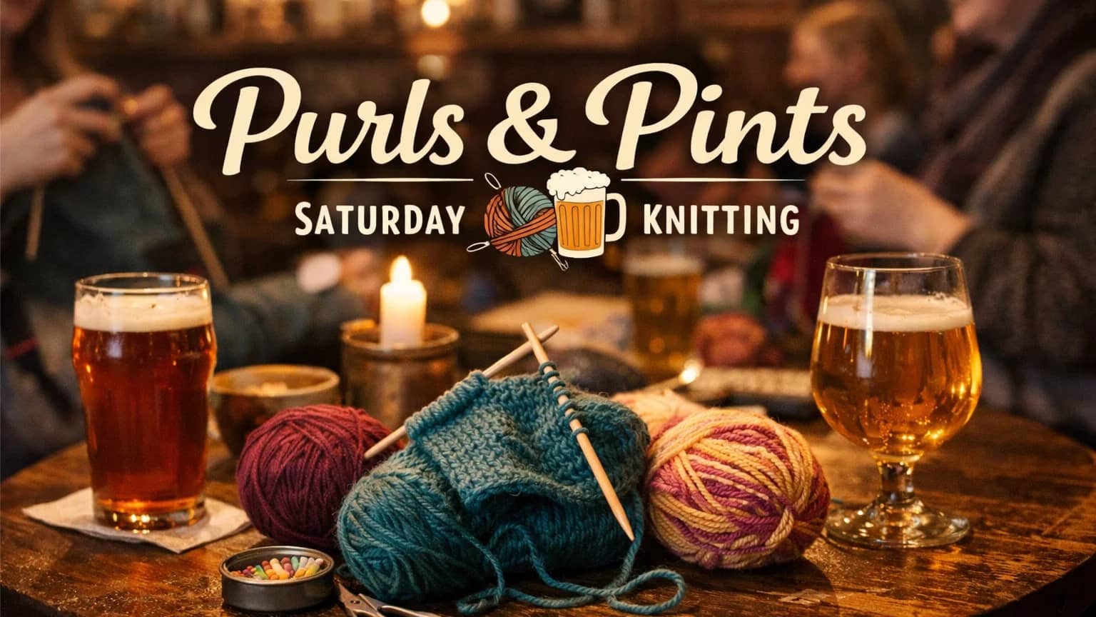 Social knitting 🧶☕