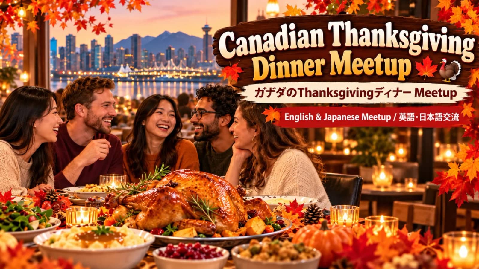 🍁 Canadian Thanksgiving Dinner Meetup 🦃