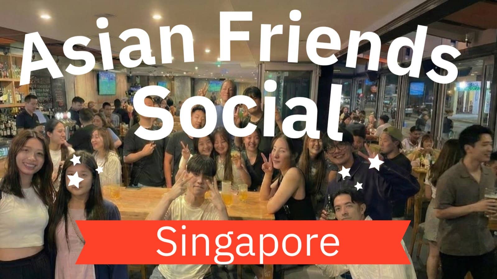 Asian Background Social: Lounge Asia Singapore (Easy English) @7pm