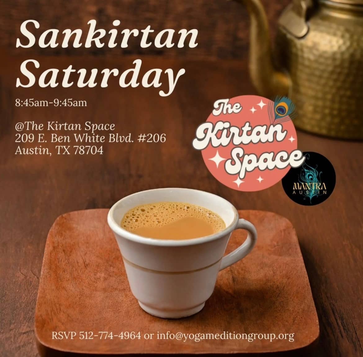 Sankirtan Saturday with Mantra Austin