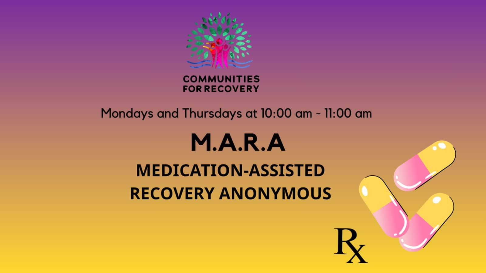 Medication Assisted Recovery Anonymous