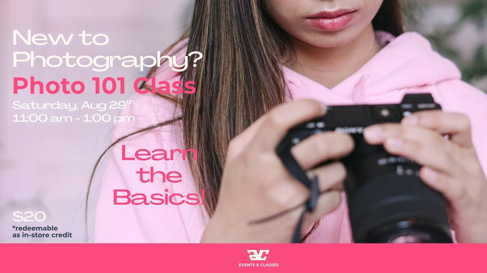 Photography Class 101