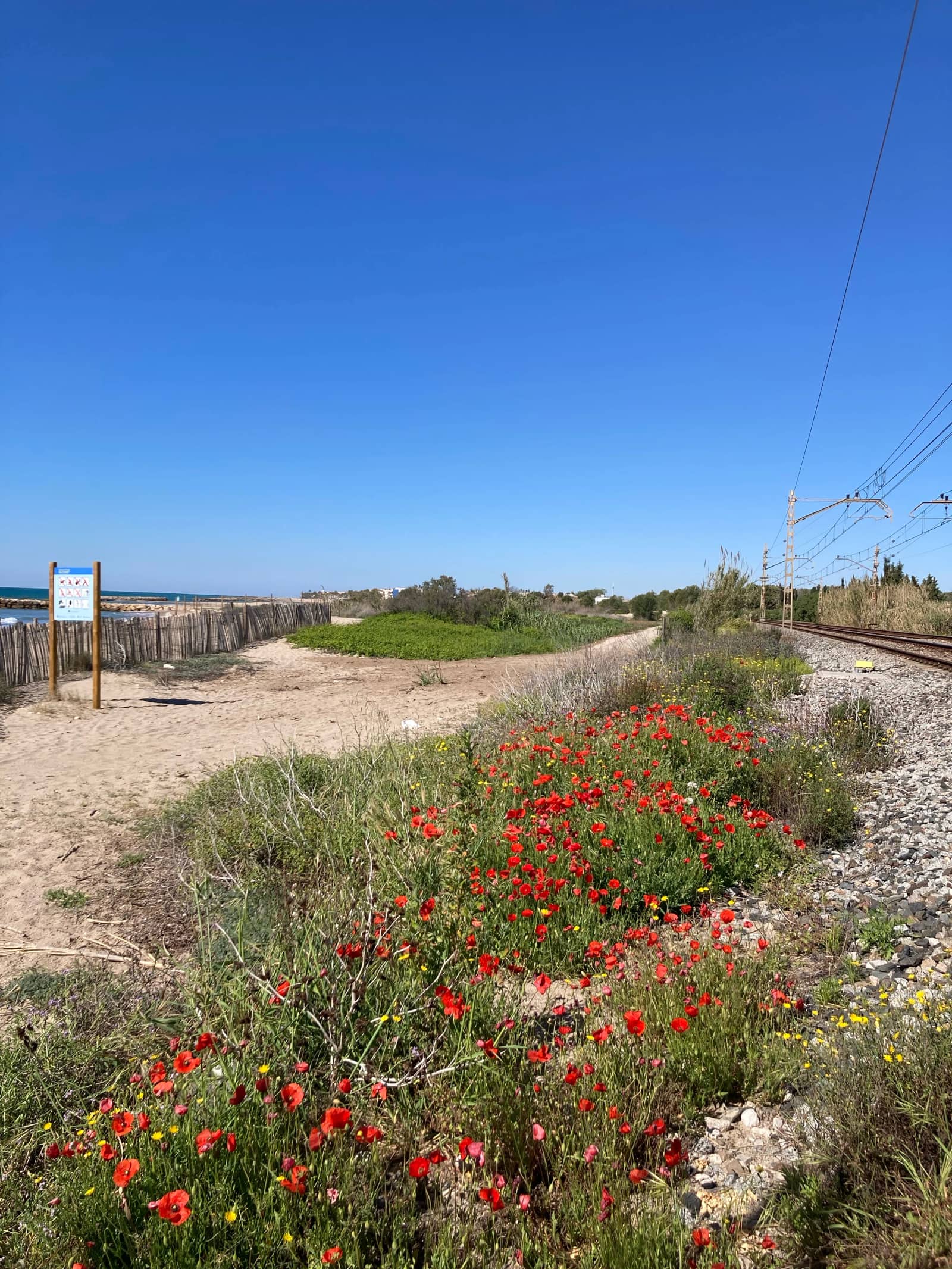El Sendero mediterráneo desde Cubelles a Vilanova i la Geltru