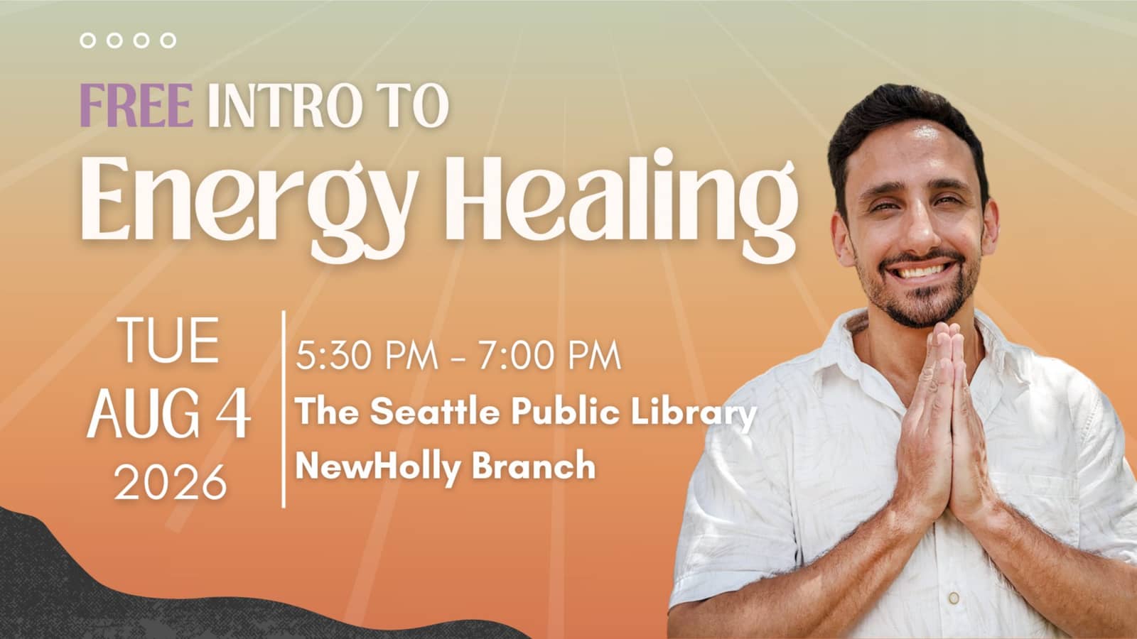 Learn Energy Healing — FREE Intro to Pranic Healing with Eduardo Sztokbant