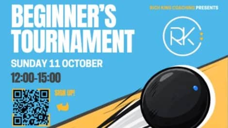 Beginner - low level Squash tournament