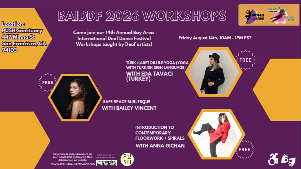Free Adult Workshops Taught By BAIDDF Artists on Fri Aug. 14th, 10am-1pm!