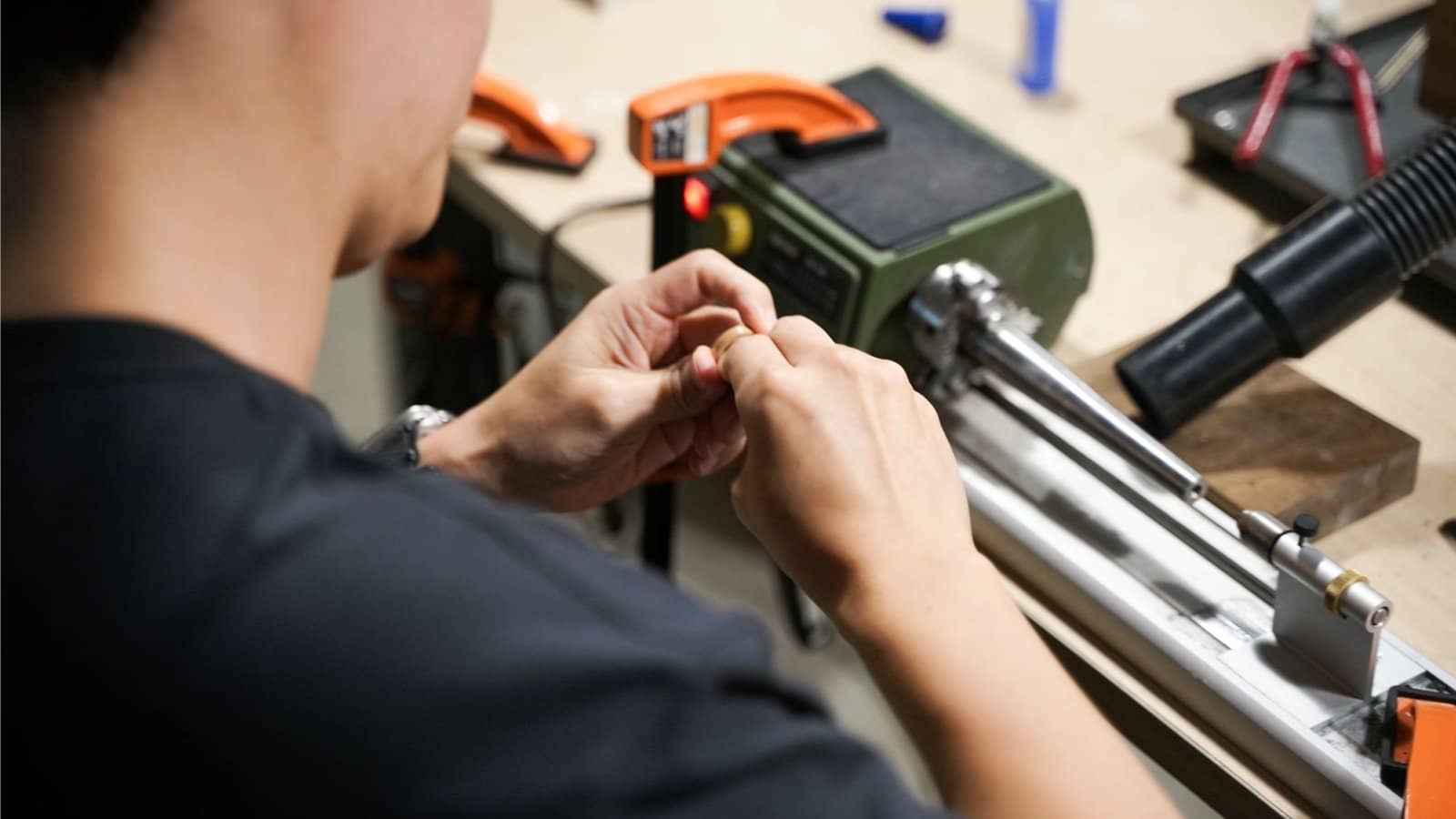 Make Korean Friends Over a Workbench (Wooden Ring Night)