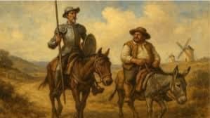 "Don Quijote de la Mancha - primera parte" de Miguel de Cervantes