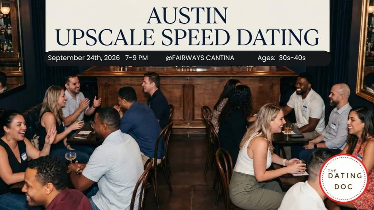 Austin Upscale Speed Dating (Ages: 30s-40s)
