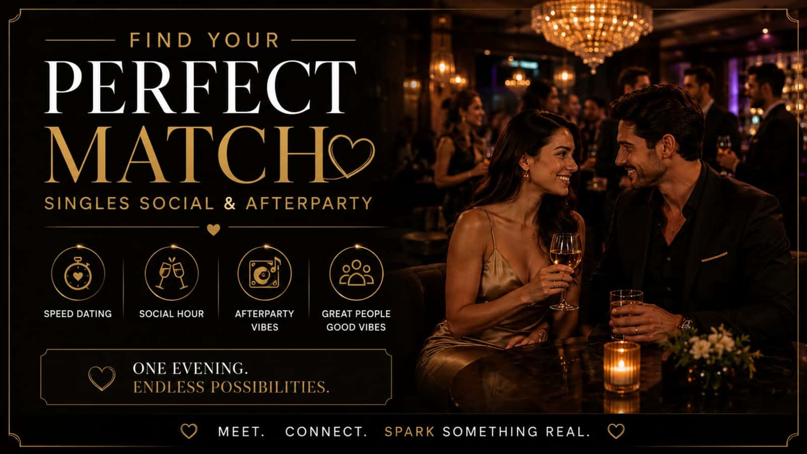 Find Your Perfect Match: Singles Social & Afterparty