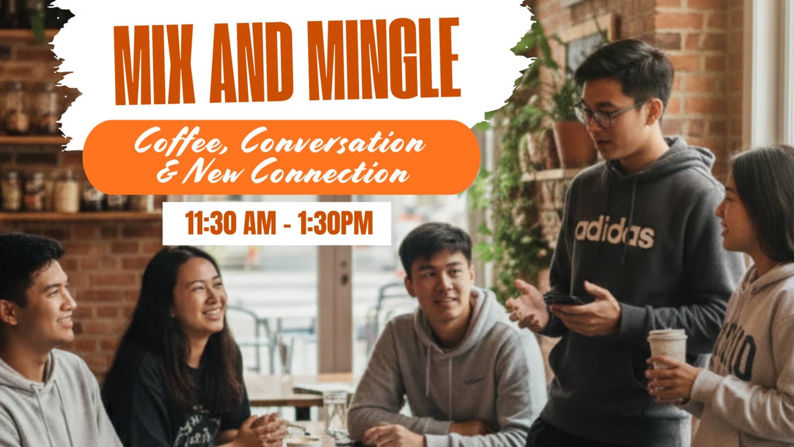 Mix and Mingle: Coffee, Conversation, & New Connection