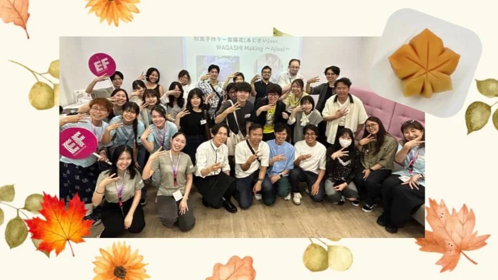 💓Making Wagashi×International exchange🍡和菓子作り×国際交流