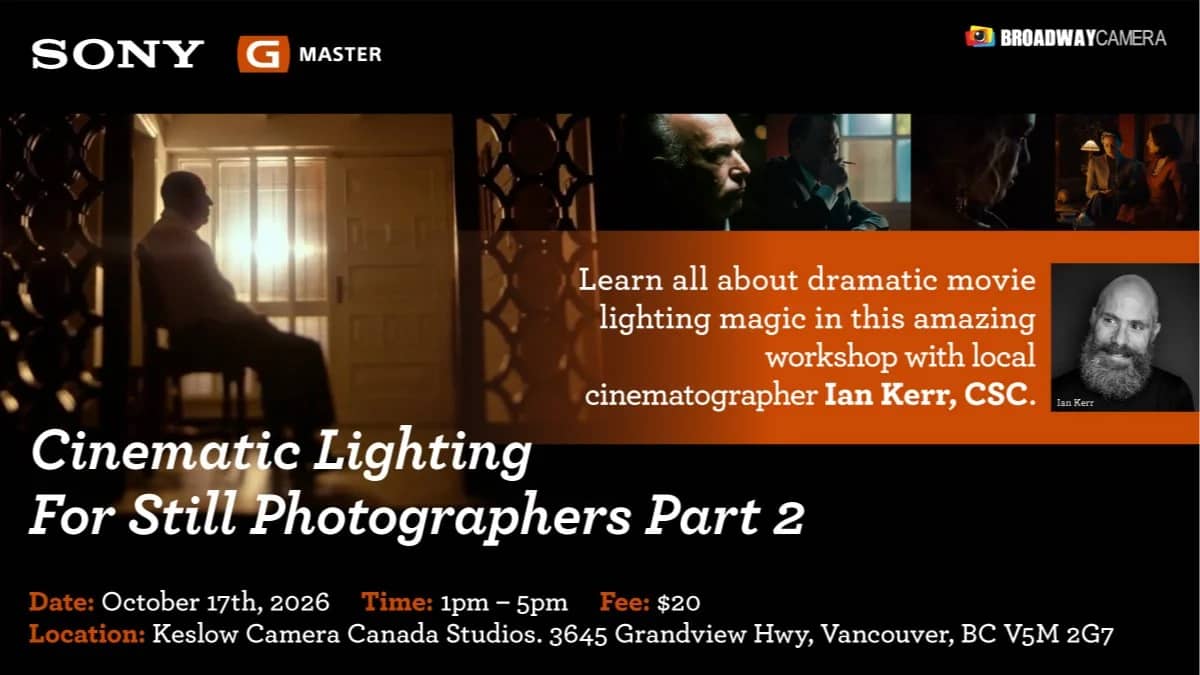 Cinematic Lighting for Still Photographers Part 2