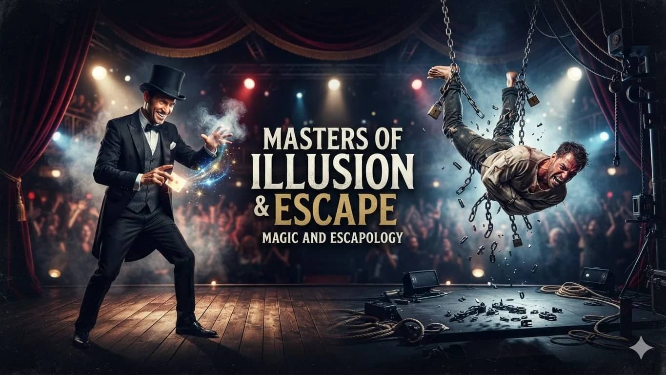Magician & Escape Artist 45+, 50s+ Curious Fans of Wonder - North Vancouver