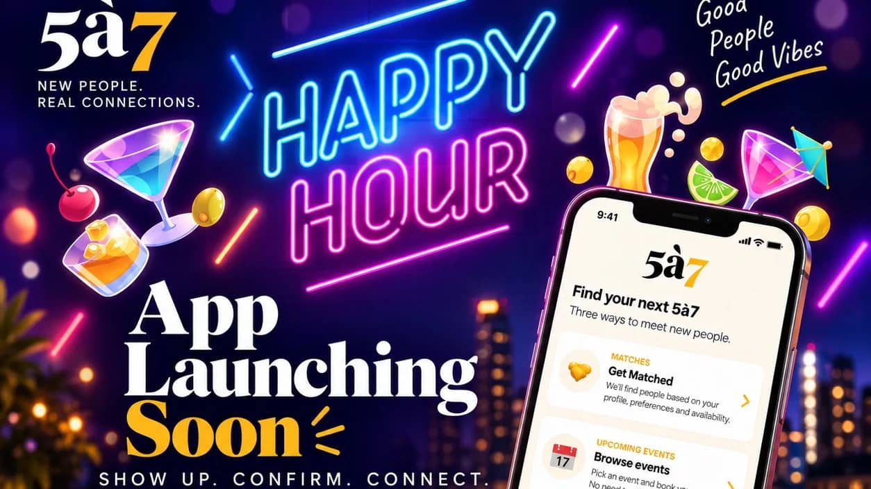 Saturday Happy Hour: Connect with new friends