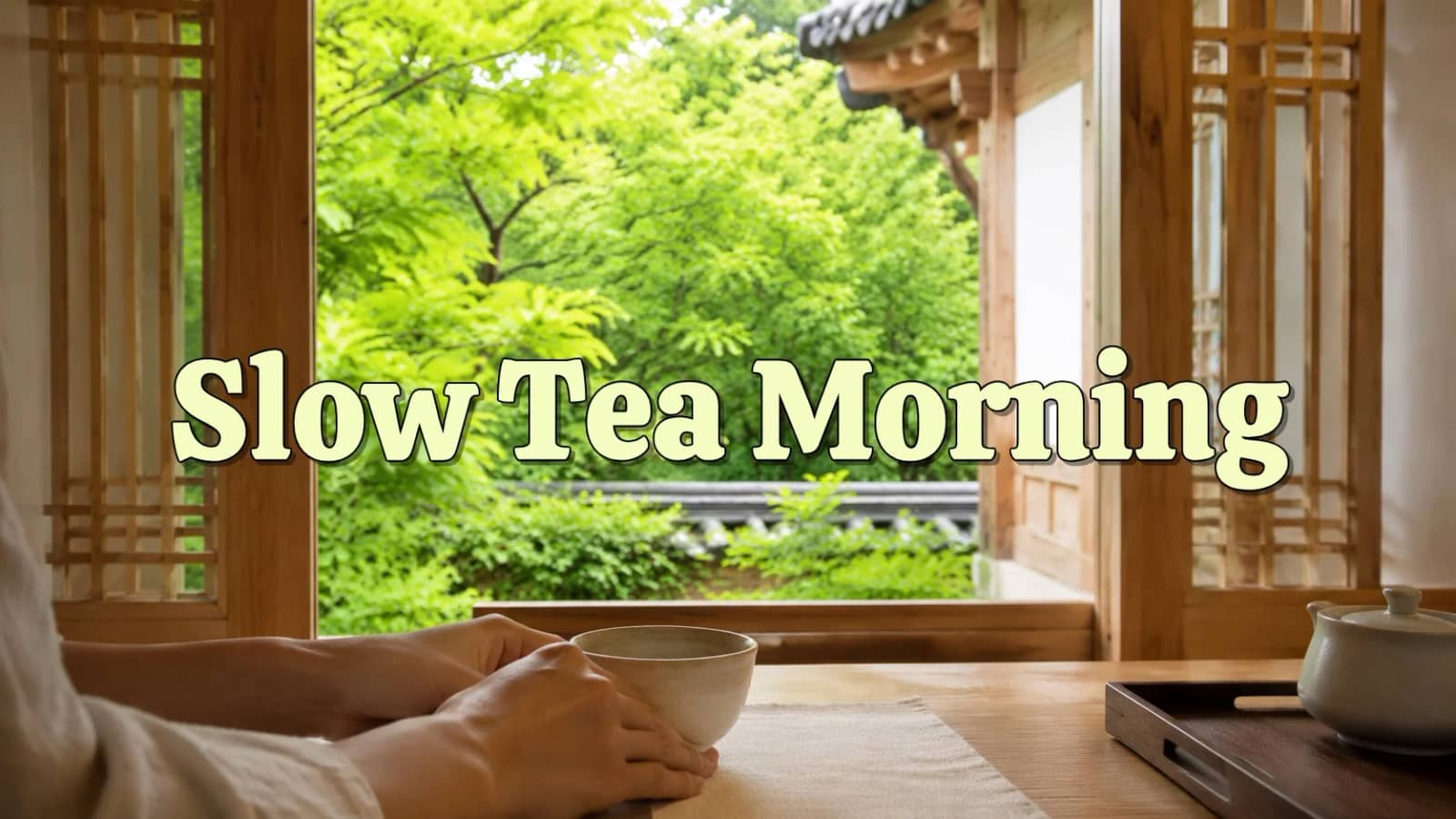 🍵 Slow Tea Morning — A Quiet Chat Over Tea