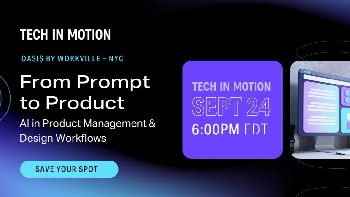 Prompt to Product – AI in PM & Design Workflows