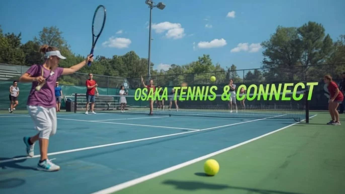 🎾 Osaka Tennis & Connect🌍テニス