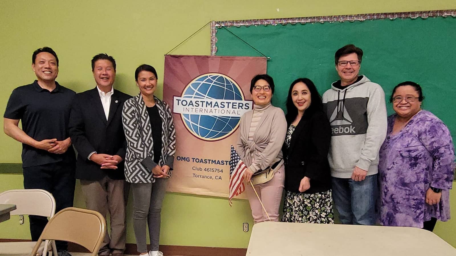 OMG Toastmasters in person meeting