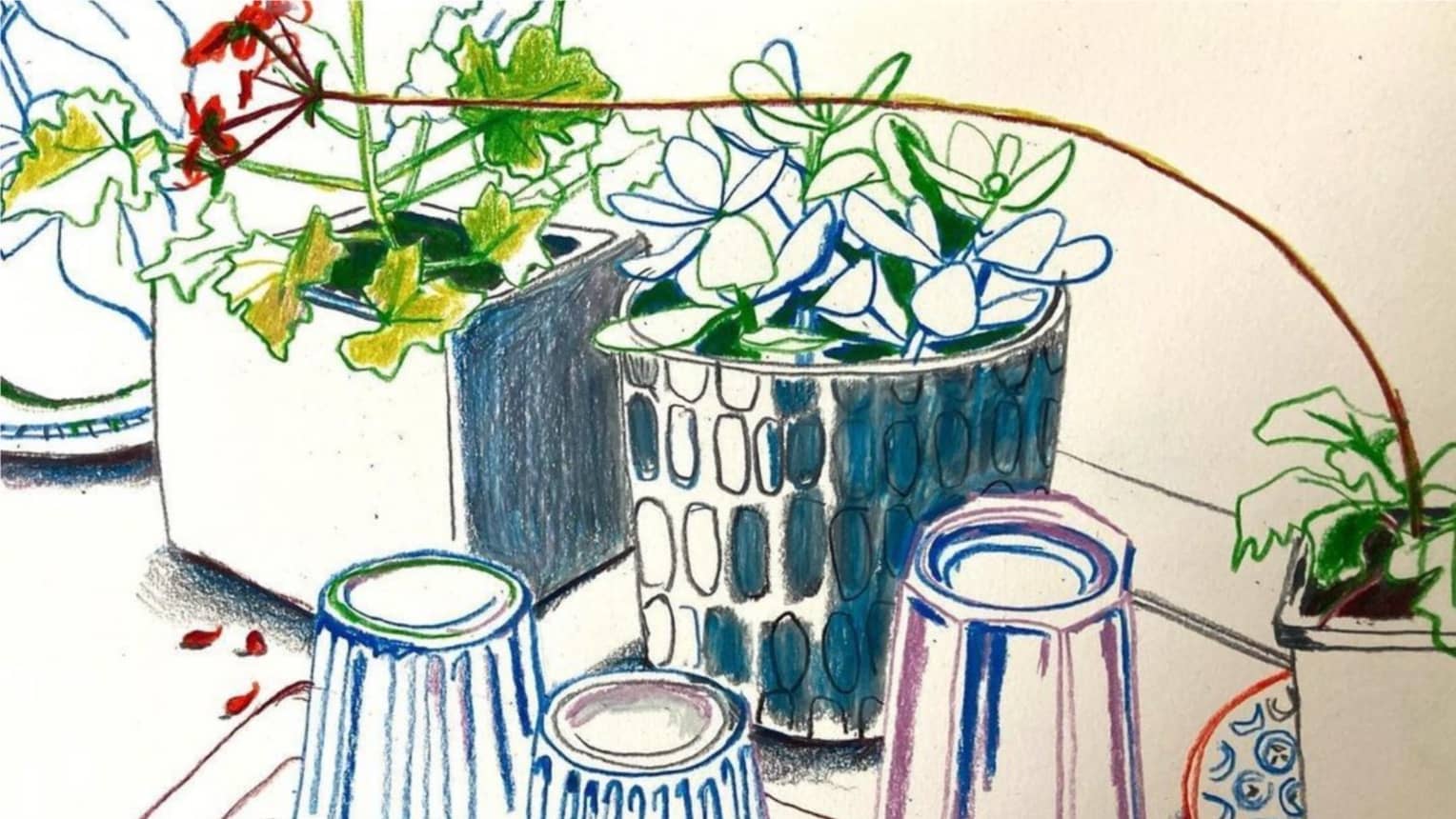 August Soothing Sketching Session at The Greens 🌿☕️