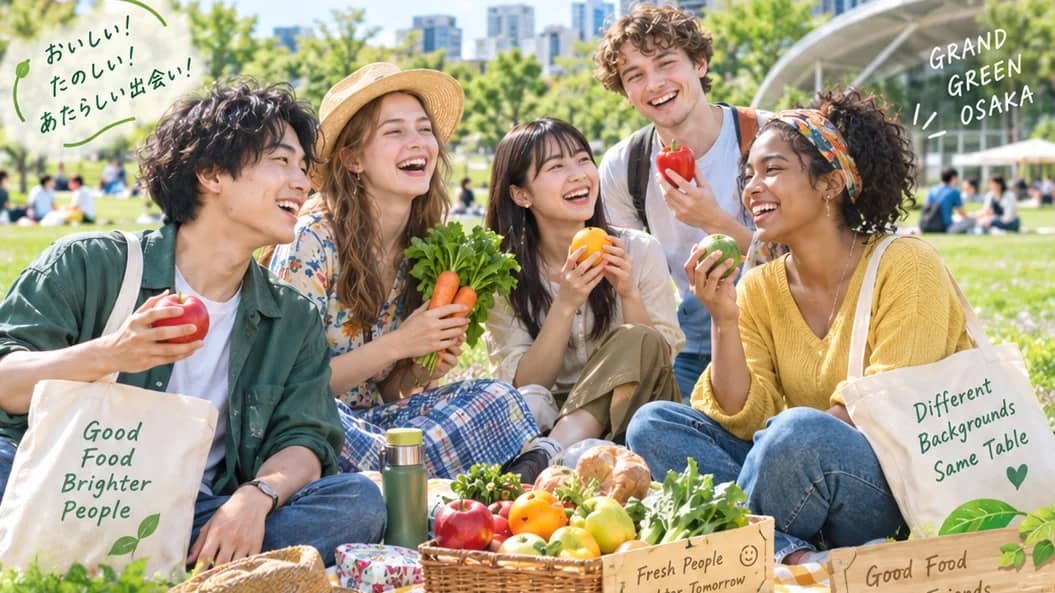 Let’s go to 青果祭 with international friends and Picnic there !