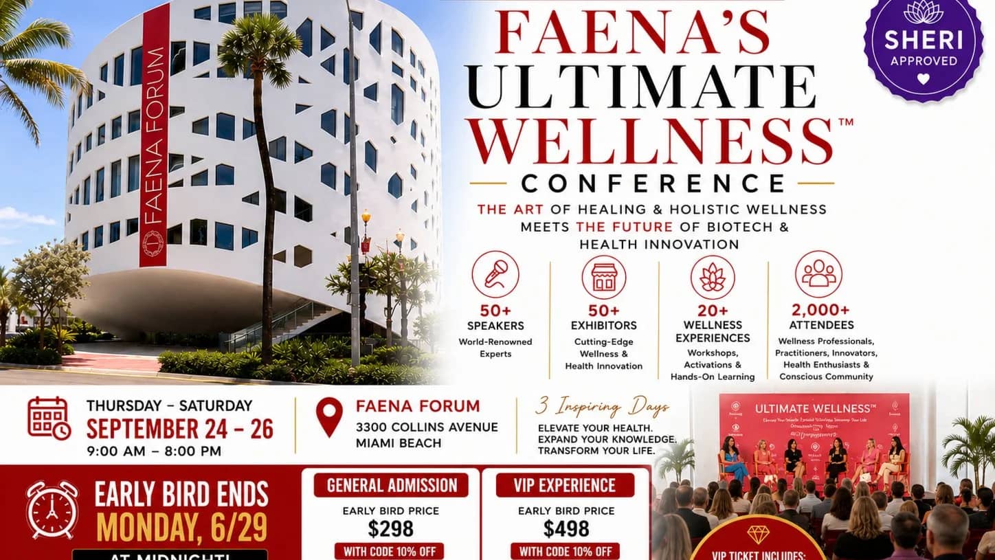 Faena's 3 Day Annual Ultimate Wellness Conference