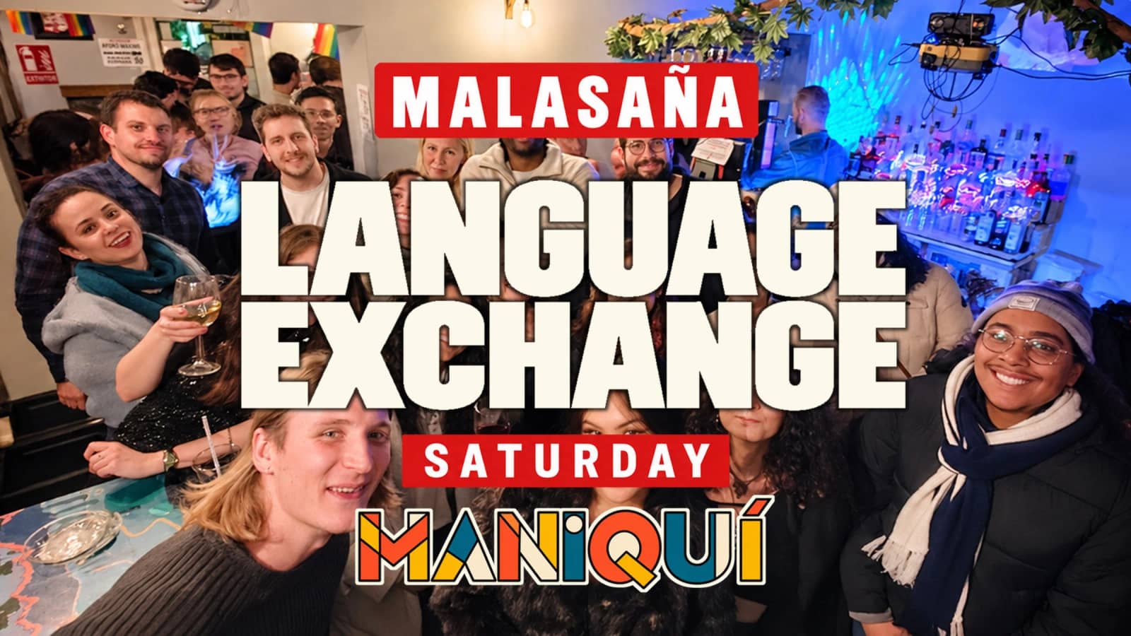 🍻 LANGUAGE EXCHANGE & International Party in Malasaña! (until 3am!!)🍻